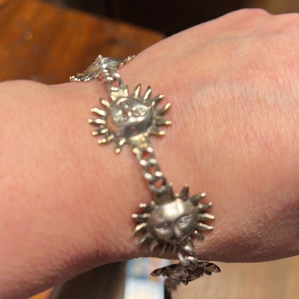 Sergio Bostamant Sun faced bracelet